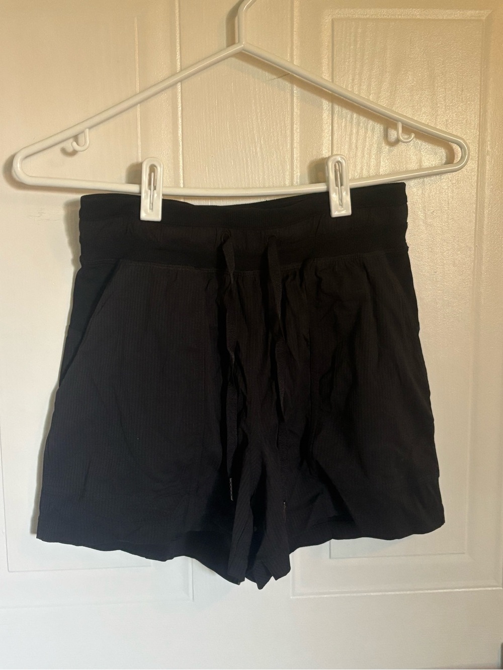 Black Lululemon Dance Studio High-Rise Shorts 3.5”
